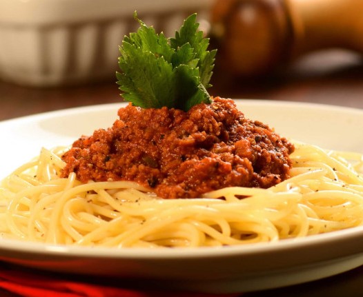 Espaguete a Bolonhesa