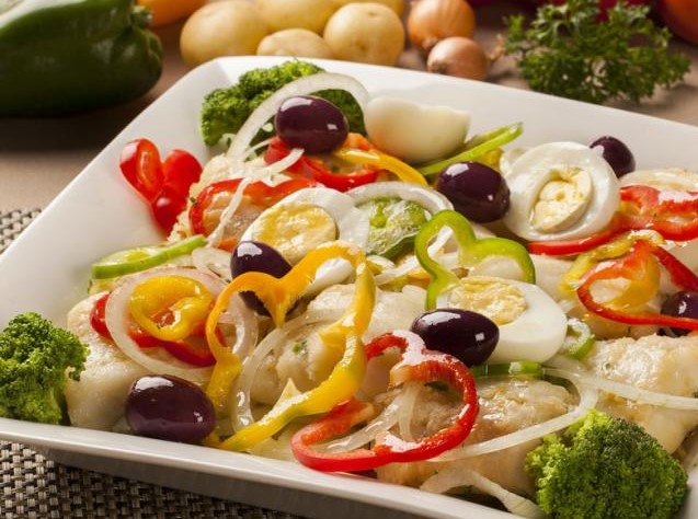 Lombo de Bacalhau à Moda da Casa