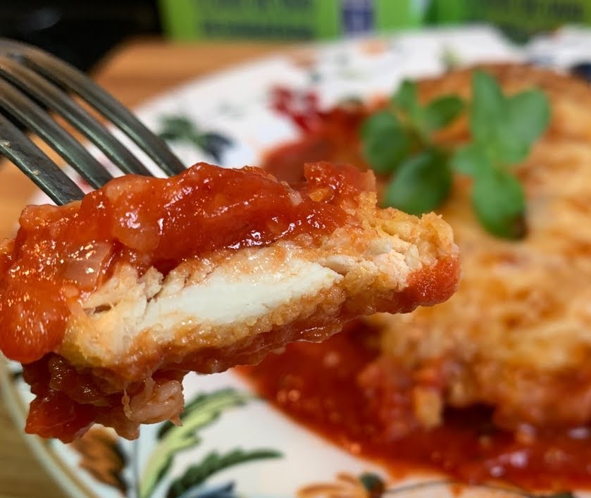 Peito de Frango à Parmegiana