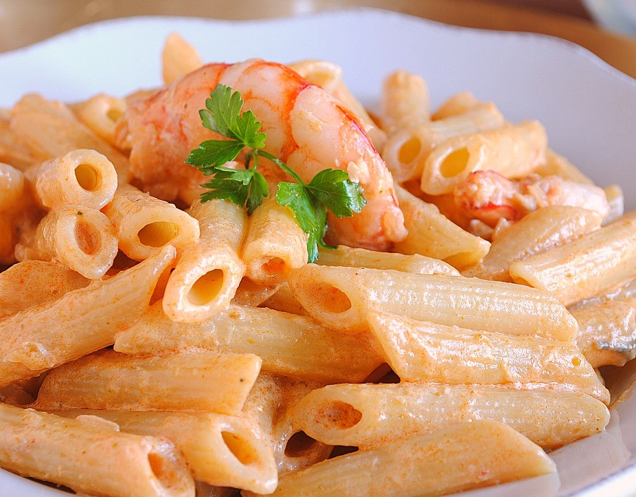 Penne al Gamberi