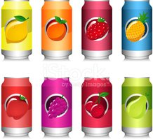 Suco de frutas em lata/ Canned fruit juice